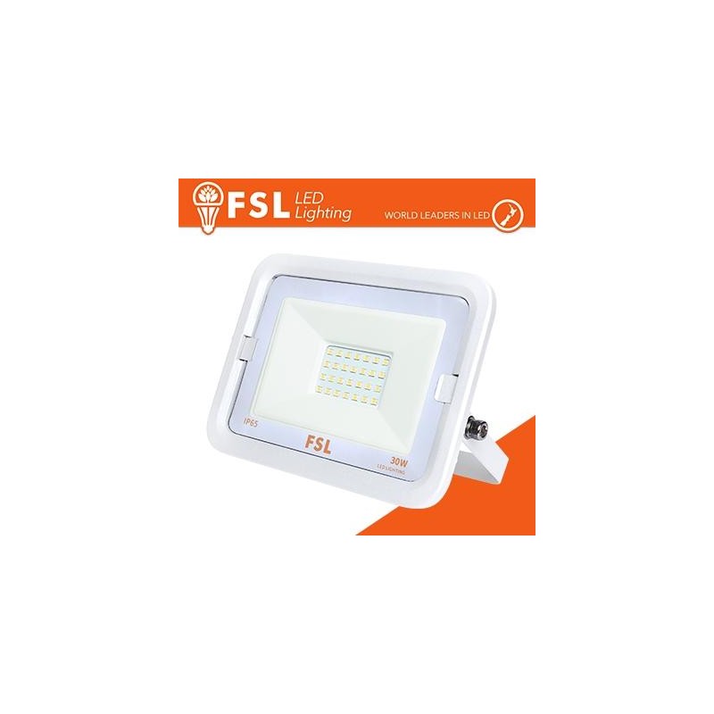 Proiettore per esterni Bianco 30W - IP65 115° 4000K