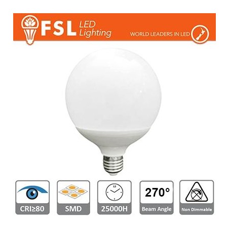 Lampada Globo Ø12cm - 24W 3000K E27 2160LM