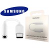 Adattatore Tipo-C Jack 3.5mm Samsung EE-UC10JUWE Bianco