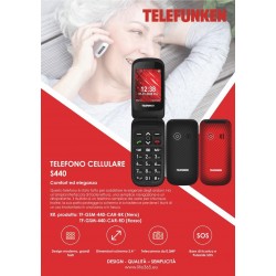 Telefono Cellulare S440 Telefunken con Lcd 2.4