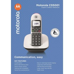 Telefono Cordless Digitale Motorola CD5001