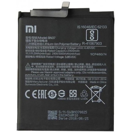 Batteria Originale per Xiaomi Redmi 6/6A BN37 46BN37W02093