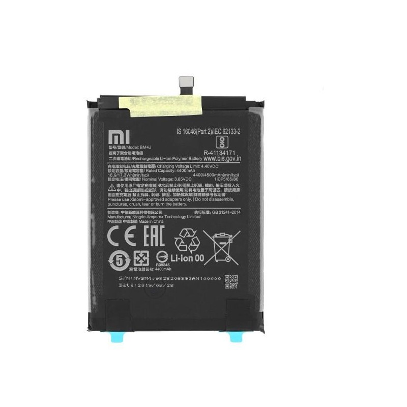 Batteria Originale per Xiaomi Note 8 Pro BM4J 46BM4JA030H8