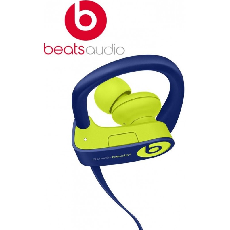 Auricolari Beats Powerbeats 3 Wireless Bluetooth Blu Giallo