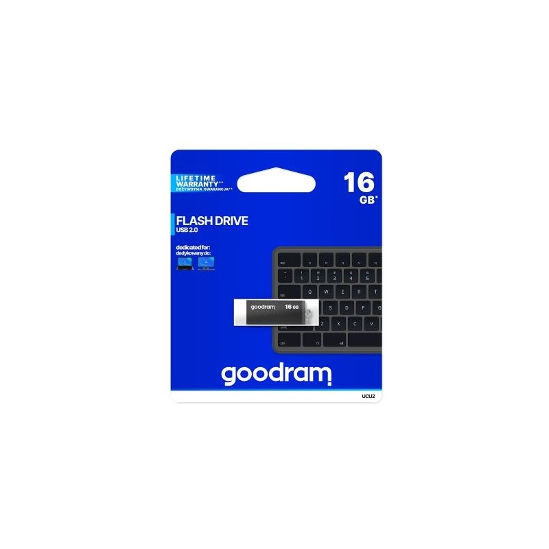 Pendrive GoodRAM 16GB UCU2 USB 2.0 - retail blister