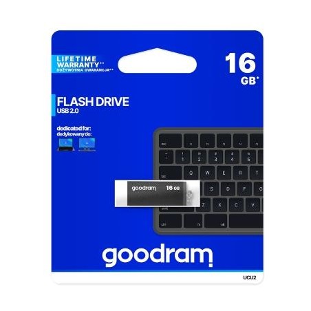 Pendrive GoodRAM 16GB UCU2 USB 2.0 - retail blister