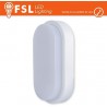 Plafoniera LED OVALE BIANCA 15W 4000K 55*100*200 IP54 