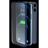 Cover & Vetro Totale protezione per iPhone 12 Pro Blu