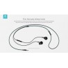 Auricolari Smart Stereo 3.5mm con controllo remoto Bianco