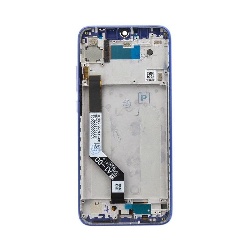 LCD con Frame per Xiaomi Redmi Note 7 e Note 7 Pro Blu