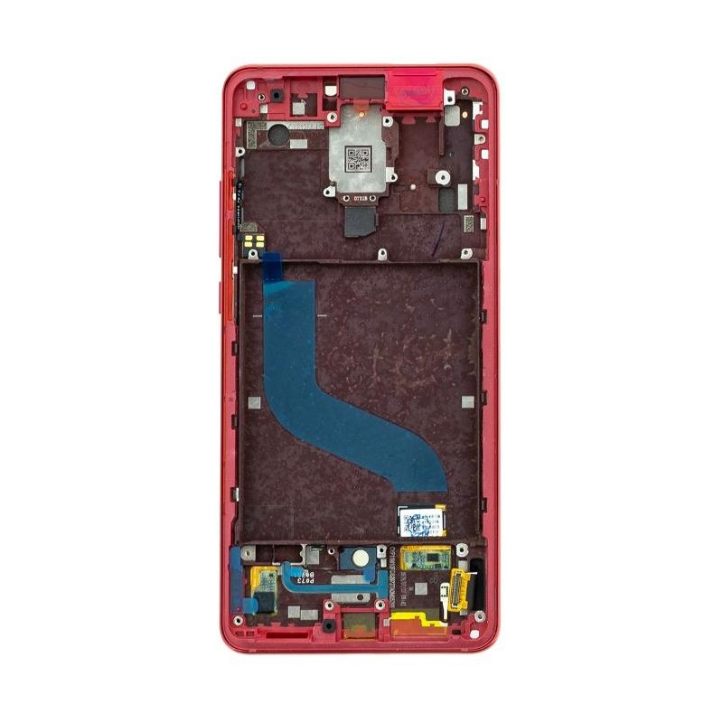 Display con Frame per Xiaomi Mi9T/Mi9T Pro Rosso