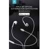 Auricolari Devia con spina Lightning Apple Certificati MFI