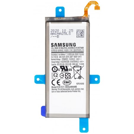 Batteria Samsung EB-BJ800ABE per Service pack A6 A600 ecc