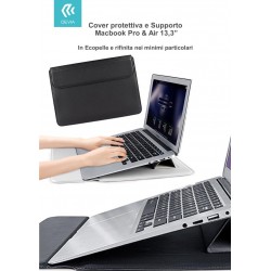 Cover protettiva per Macbook Pro e Air 13,3 2020 colore Nera