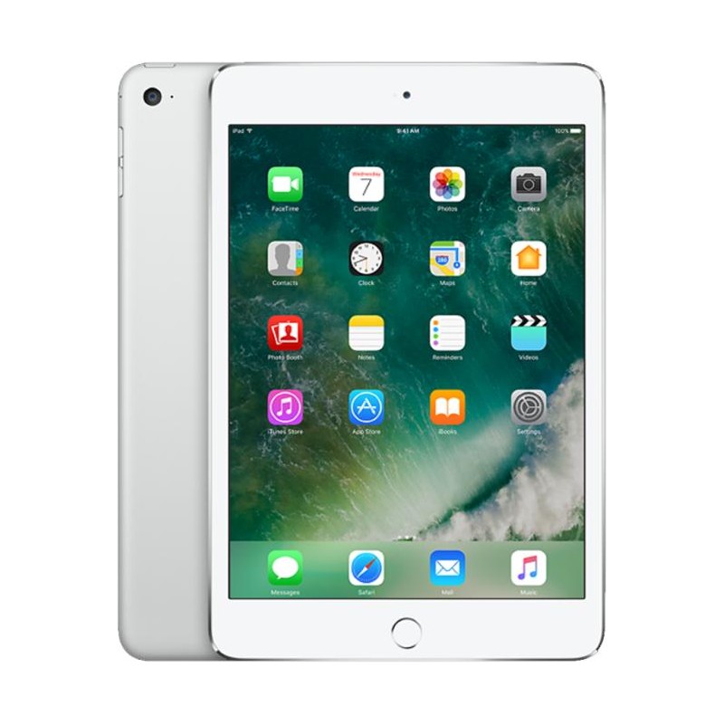 Apple Ipad Mini 4 128Gb Silver Wi-Fi A1538 Usato Grado A