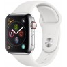 Apple Watch Series 4-44mm Silver/White Wifi A1978 Usato G A