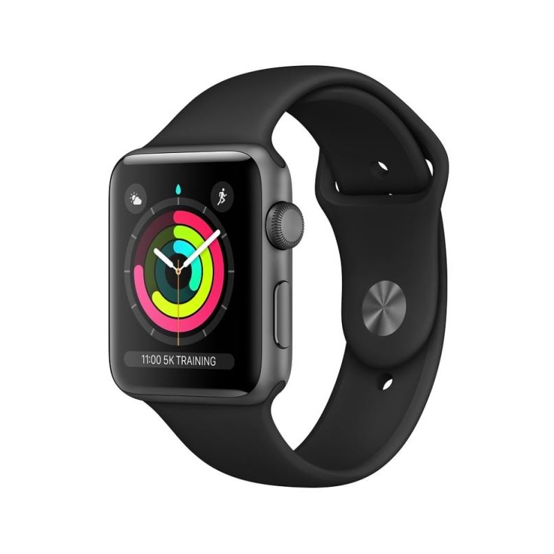 Apple Watch Series 3 AL 42mm Gray/Black Wifi A1859 Usato G.A