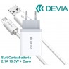 Suit Carica Batteria 2,1A e Cavo m-usb Android