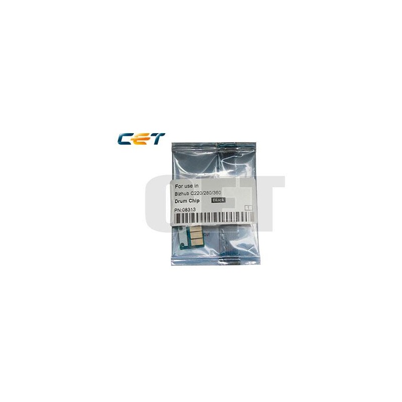 CET Drum Chip Black Konica Minolta Bizhub C220,C280,C360