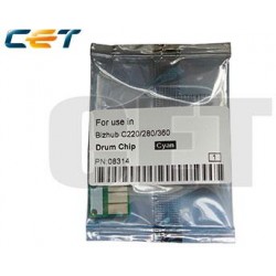 CET Drum Chip CMY Konica Minolta Bizhub C220,C280,C360