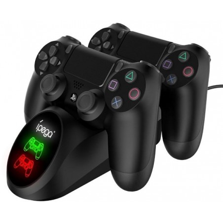 iPega 9180 Caricatore doppio per gamepad PS4