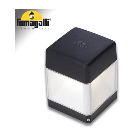 ELISA WALL NERO TRASP LED GX53 10W CCT 3WHITE