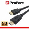 Cavo HDMI 2.0 High Speed 4K 3D con Ethernet 0.5m SP-SP NERO