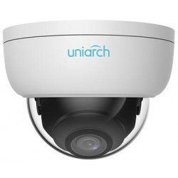 3MP Uniarch Minidome IPCamera, Ottica 4.0mm Ik10 con Audio