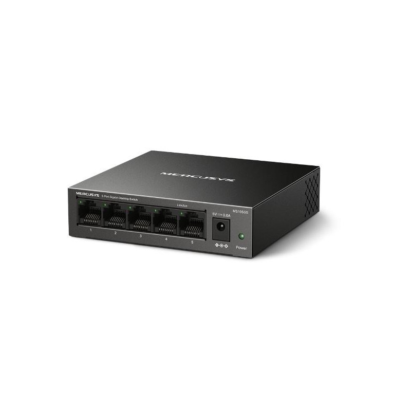 Switch Desktop 5-Porte 10/100/1000Mbps - Mercusys MS105GS