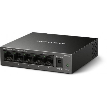 Switch Desktop 5-Porte 10/100/1000Mbps - Mercusys MS105GS