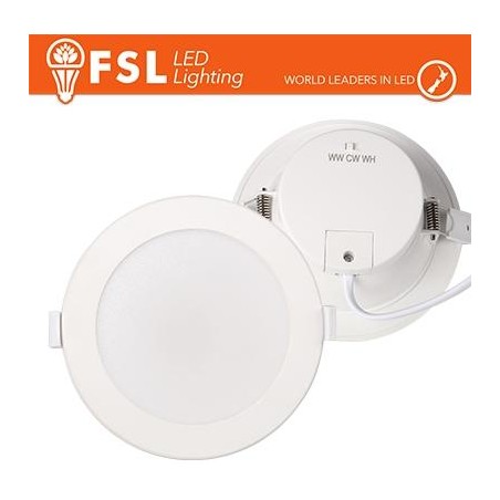 Faretto da incasso 7w 3white 220-240V, FORO:Φ7.5-8.5cm