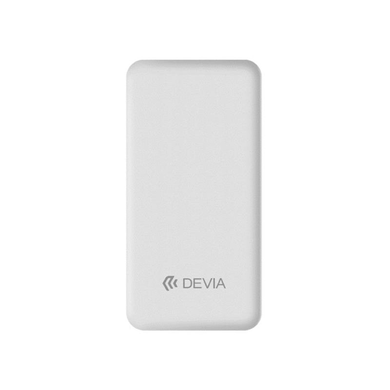 Power Bank V3 10.000mah 2 uscite 2,1 A.con protezione Bianco