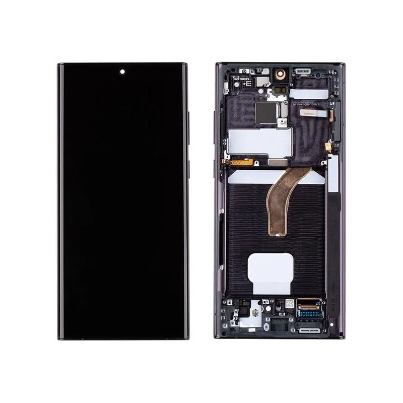 Display Service Pack Samsung SM-S908 S22 Ultra P. Black