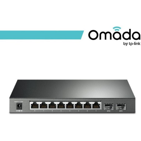 Omada Smart Switch JetStream Gigabit 8 Porte PoE+ 2 SFP 