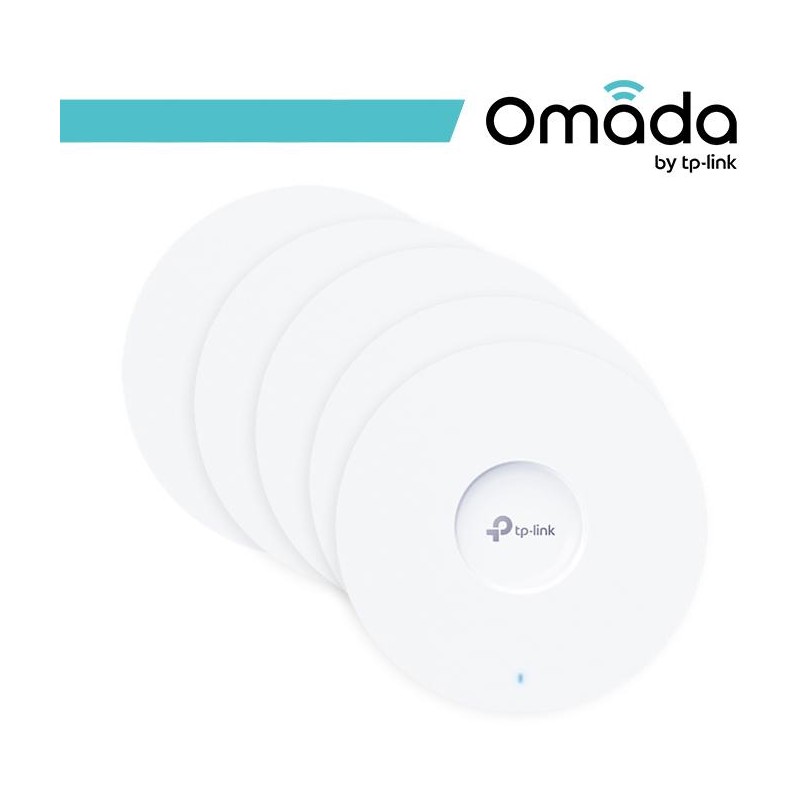 Omada Access Point Indoor Gigabit Wi-Fi 6 AX3000 - 5 pezzi