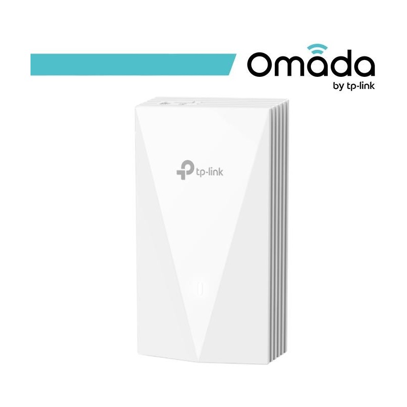 Omada Access Point Wall-Plate Wi-Fi 6 AX3000 - EAP655-Wall