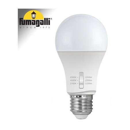 Lampadina LED E27 A60 - 8,5W - CCT - Fumagalli