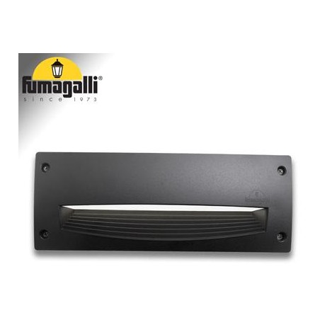 Fumagalli LETI 300 HS NERO faro da incasso E27 6W