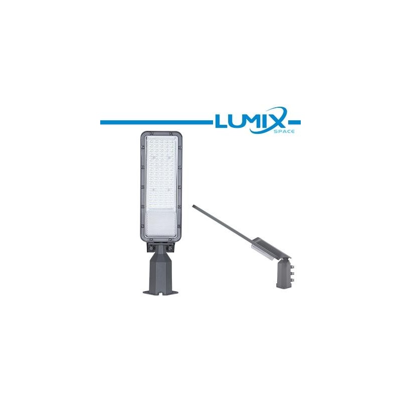 Faro lampione stradale snodabile LED 50W IP65 130lm/w 4000k