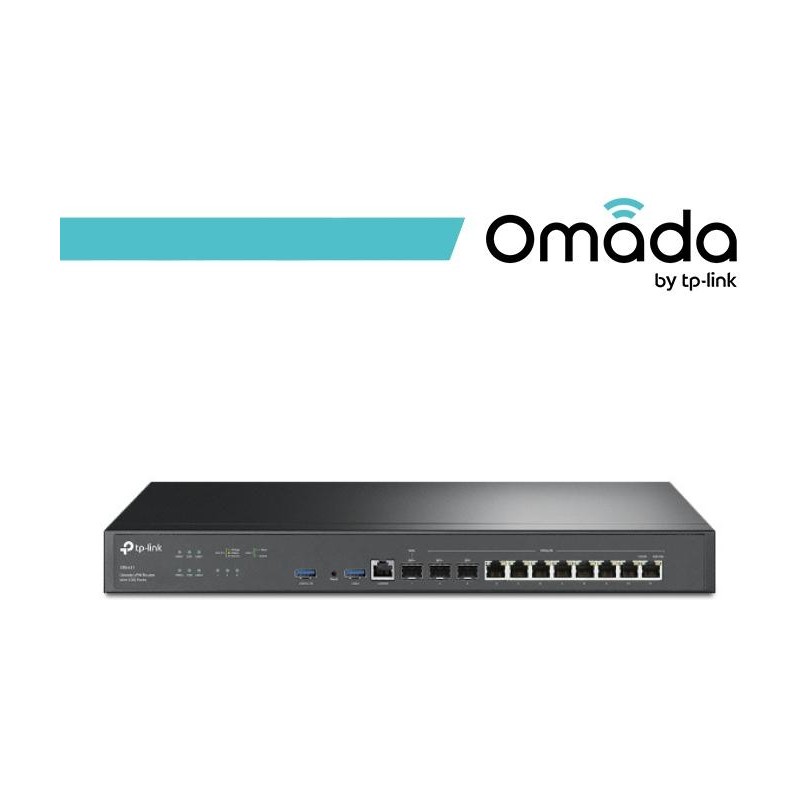 Omada Router VPN Multi-WAN con Porte 10G - ER8411