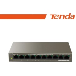 Tenda Switch 102W 8 porte PoE10/100Mbps + 2 Gb - TEF1110P-8-102W