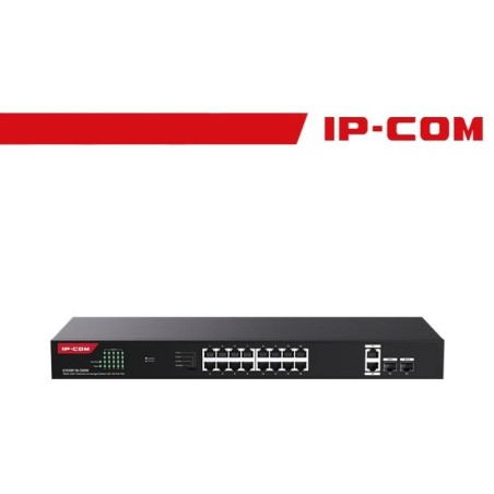 IP-COM 18GE+2SFP Ethernet Unmanaged Switch With 16-Port PoE - G1120P-16-250W