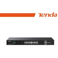 Tenda 18GE+2SFP Ethernet Switch With 16-Port PoE - TEG1120P-16-150W