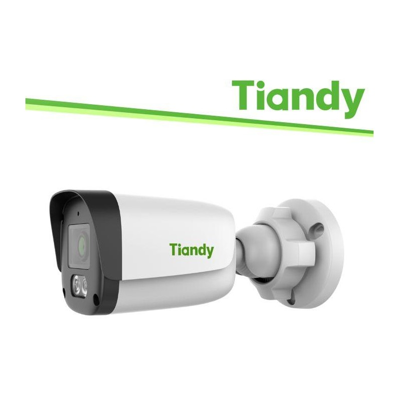 Tiandy Telecamera Bullet Super Lite 4MP 2.8mm, PoE, Whitelight, IP66 - TC-C34QN