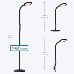 Meross Lampada da pavimento 3in1 Wi-Fi CCT Bianco dinam. dimm Apple HomeKit