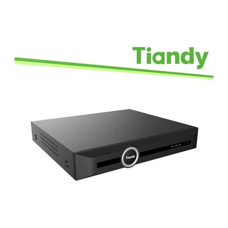 Tiandy NVR 20 Canali 80/80Mbps, registr. fino a 8MP/4K - TC-R3120