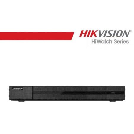 Hikvision-HiWatch NVR 8 canali 4K, 2 slot HDD, 80/160Mbps - HWN-5208MH(AI)