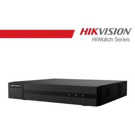 Hikvision-HiWatch XVR 4 canali 4MP + 1 canale IP 6MP - HWD-6104MH-G4(AI)