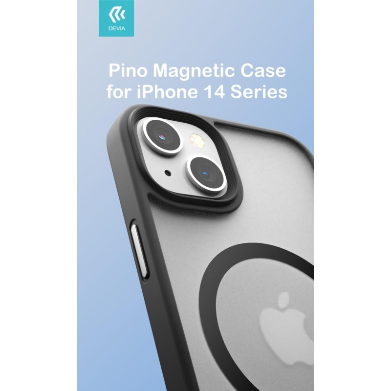 Cover Magnetica Pino Apple Magsafe iPhone 14 Pro Max Grigia