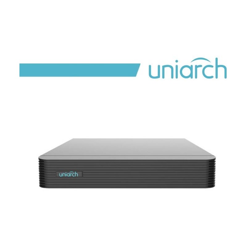 Uniarch XVR 8 Canali 5MP + 4 Canali IP 4MP - XVR-108G3